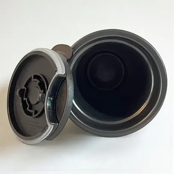 Rae Dunn Travel Mug Set Vampire Bat Juice Ceramic W/Lid Halloween New in boxes - Picture 5 of 6